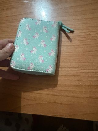 Cartera monedero unicornios believe in magic