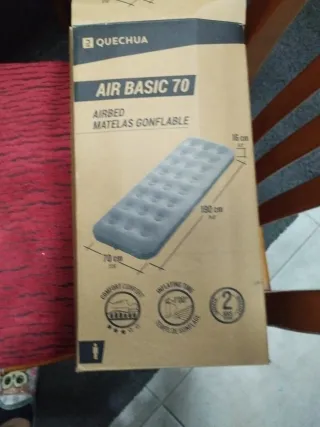Colchón hinchable Quechua Air Basic 70