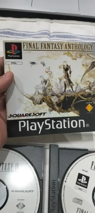 Final Fantasy Anthology PSX PAL España RPG