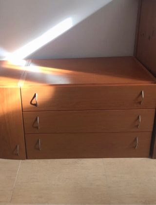 Cajonera de madera