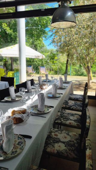 Restaurante para eventos con terrazas