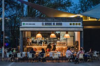 Restaurante para eventos con terrazas