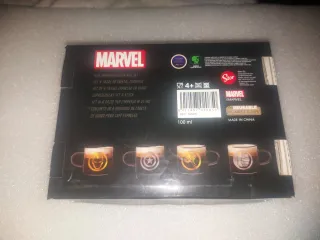 Pack de 4 Vasos Chupito de Los Vengadores Marvel