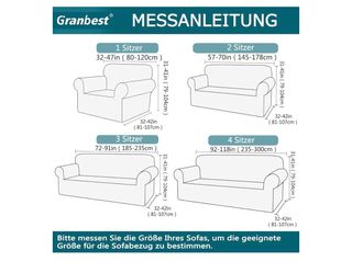 Funda Sofá Elástica 3 Plazas azul nave y oscuro