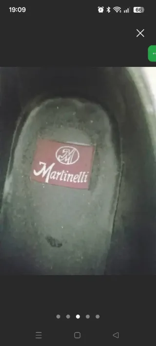 Zapatos Martinelli de vestir negros