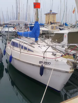 Barco de vela 23 pies
