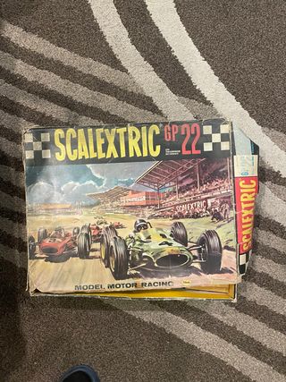 Scalextric GP 22 Circuito Motor Racing + otra caja