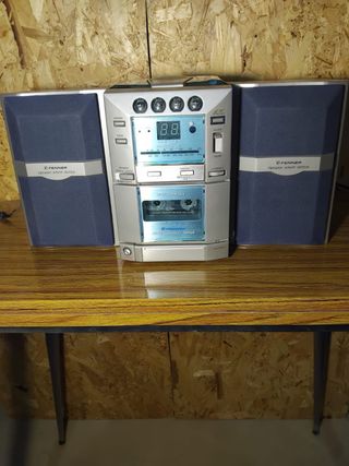 Equipo de música Fenner CD/Cassette
