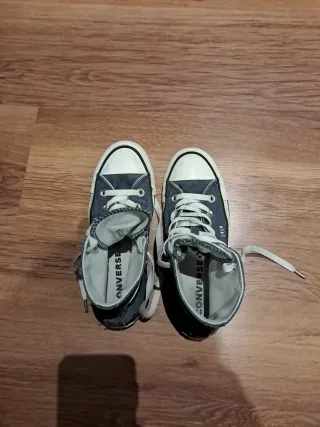 Converse grises talla 36