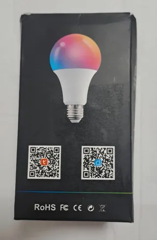 Lampadina LED 9W RGB+CCT WiFi Tuya
