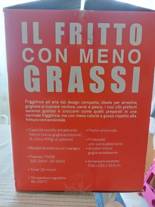 Friggitrice ad aria nera