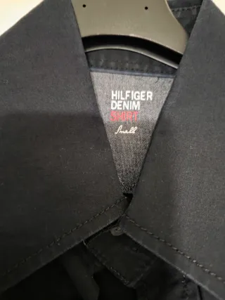 Camicia uomo Tommy Hilfiger nera