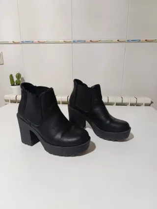 Botines Mustang Talla 36 Poco Usados