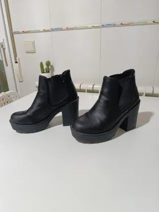 Botines Mustang Talla 36 Poco Usados