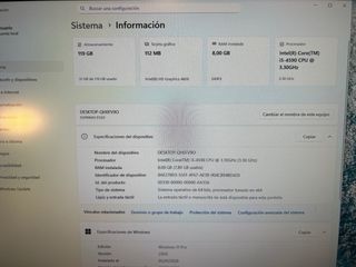 Ordenador Windows 11 Pro