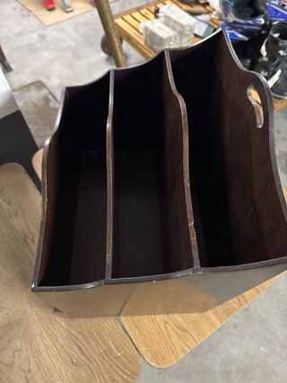 Revistero Organizador Madera Vintage