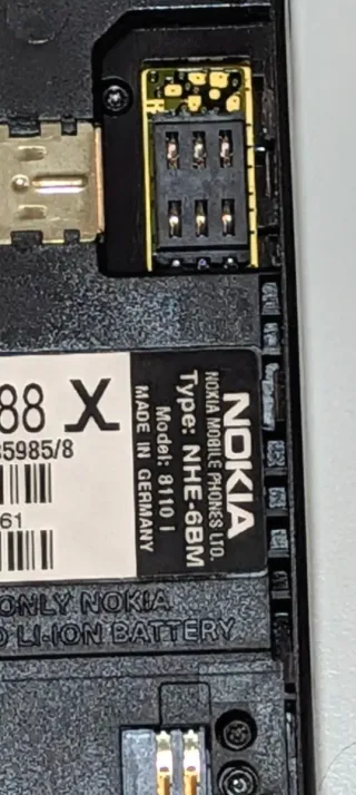 Nokia 8110i - Telefono Vintage