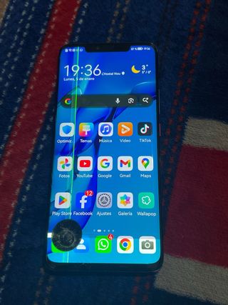Huawei Mate 20 Pro - Schermo con linea