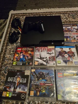 Playstation 3 Slim + 15 Giochi PS3