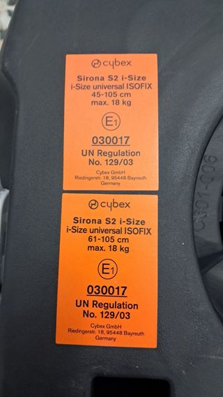 Silla de coche Sirona S2 i-Size Cybex