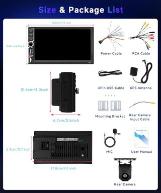 Radio Coche Android 4G+64G Bluetooth Carplay
