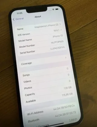 iPhone 13 Azul Medianoche