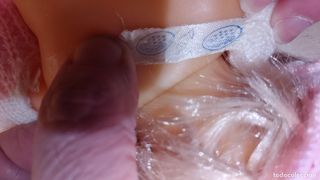 Muñeco antiguo goma 36 cm