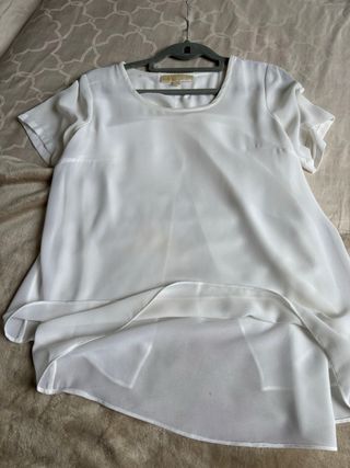 Blusa blanca talla única