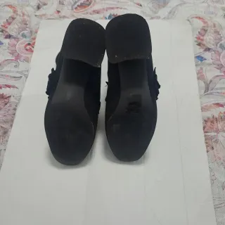 Stivaletti donna n.38 neri con volant