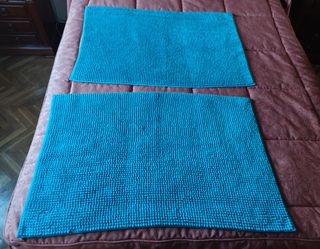 Pareja Alfombras Azules Nuevas (Urgen)