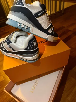 Scarpe Louis Vuitton Uomo/Donna Blu/Bianco