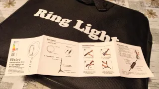 Ring Light con borsa e treppiede