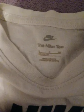 Camiseta Nike Blanca para niños de 8 o 9 años