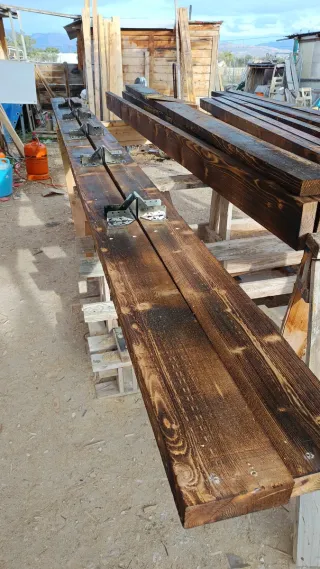 Pérgola de madera . Medidas a elegir