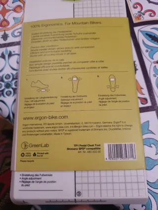 Ergon TP1 Herramienta Ajuste Calas Shimano SPD