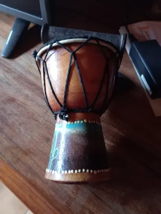 Tambor Djembé Pintado a Mano