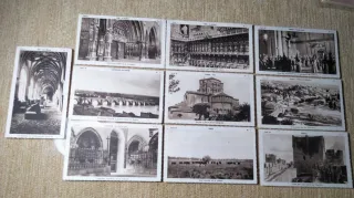 LOTE DE 40 FOTOCROMOS LAS BELLEZAS DE CASTILLA