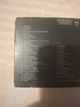 Lote 2 CDs Miguel Bosé