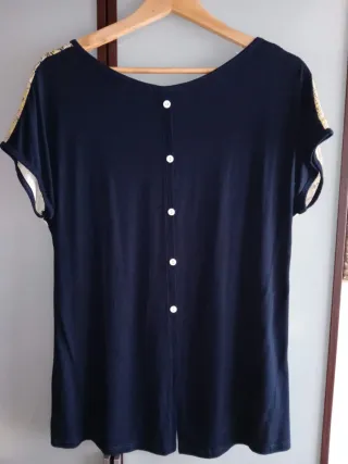 Camiseta multicolor talla única