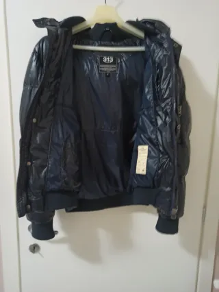 Giubbino Uomo Nero Taglia 52