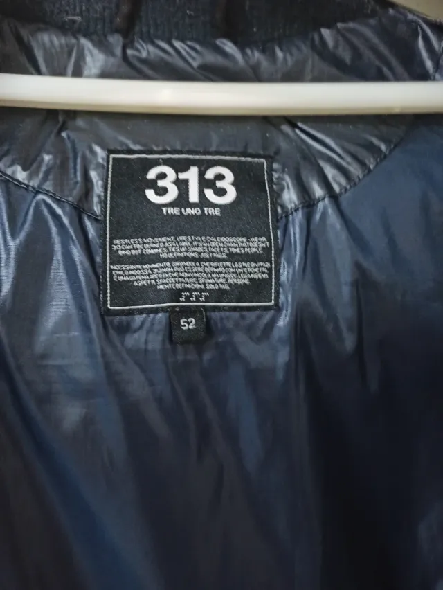 Giubbino Uomo Nero Taglia 52