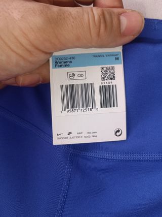 Mallas deportivas mujer azul Talla M