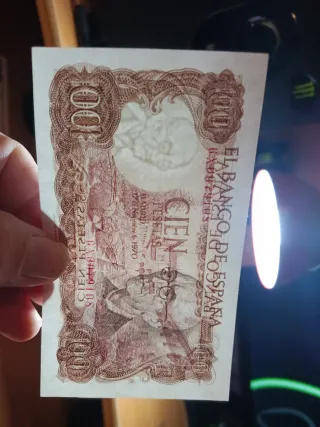 Pareja Billetes 100 Pesetas 1970