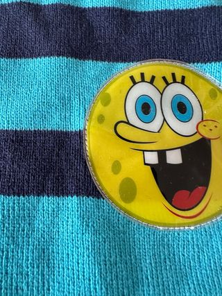 Conjunto Guantes y Bufanda Niño Spongebob