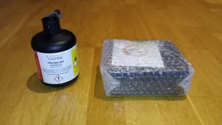 Kit reparación pinchazos rueda coche