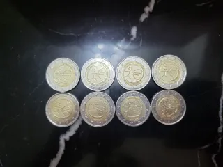 Cambio monedas conmemorativas 2€
