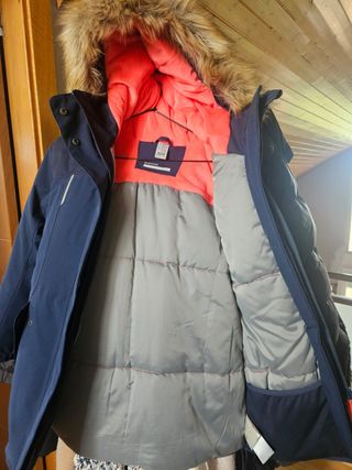 Parka impermeable montaña niño 12-13 años
