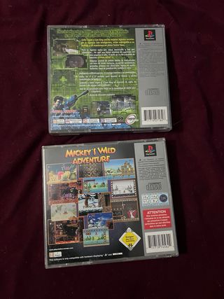 Lote 2 Juegos PlayStation 1: Syphon Filter 2 y Mic