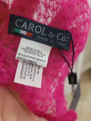 Sciarpa donna fucsia