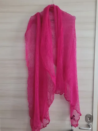 Sciarpa donna fucsia